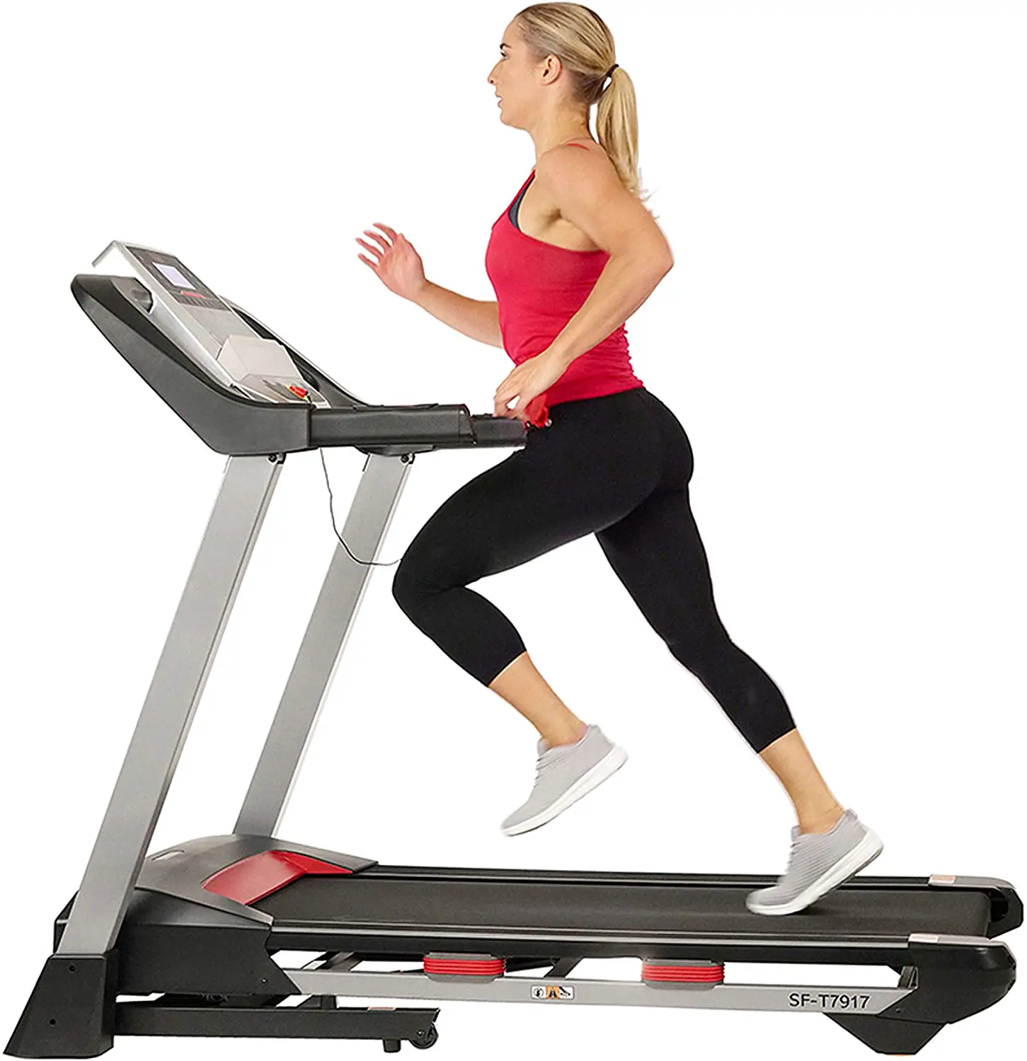 Sunny Health & Fitness Electric Folding Treadmill 